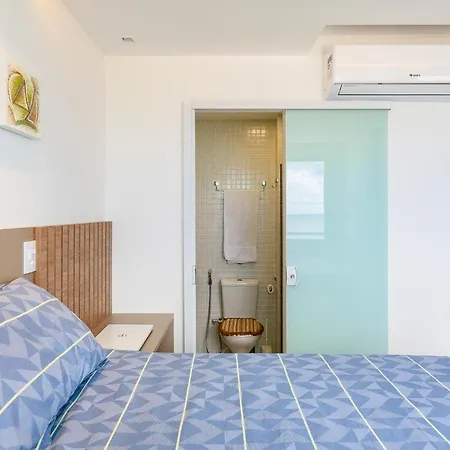 Loft Aconchegante, Vista Mar Parcial, Vaga Privativa Apartment Salvador Exterior photo