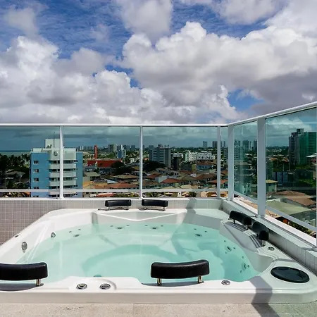 Loft Aconchegante, Vista Mar Parcial, Vaga Privativa Apartment Salvador Exterior photo